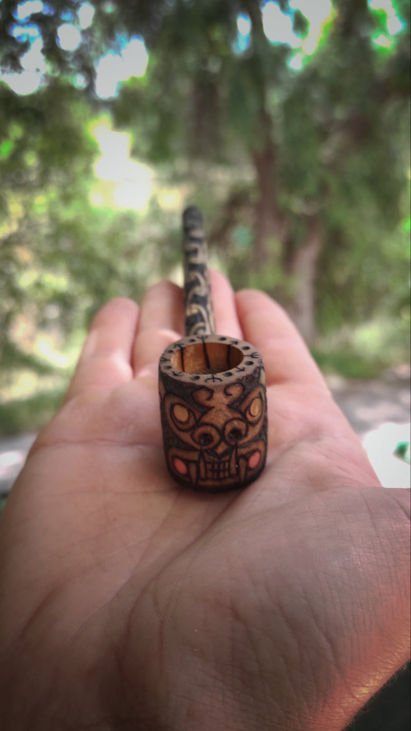 Spirit Beast Ritual Pipe