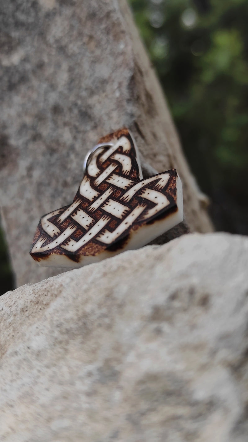 Knotwork Mjolnir Pendant