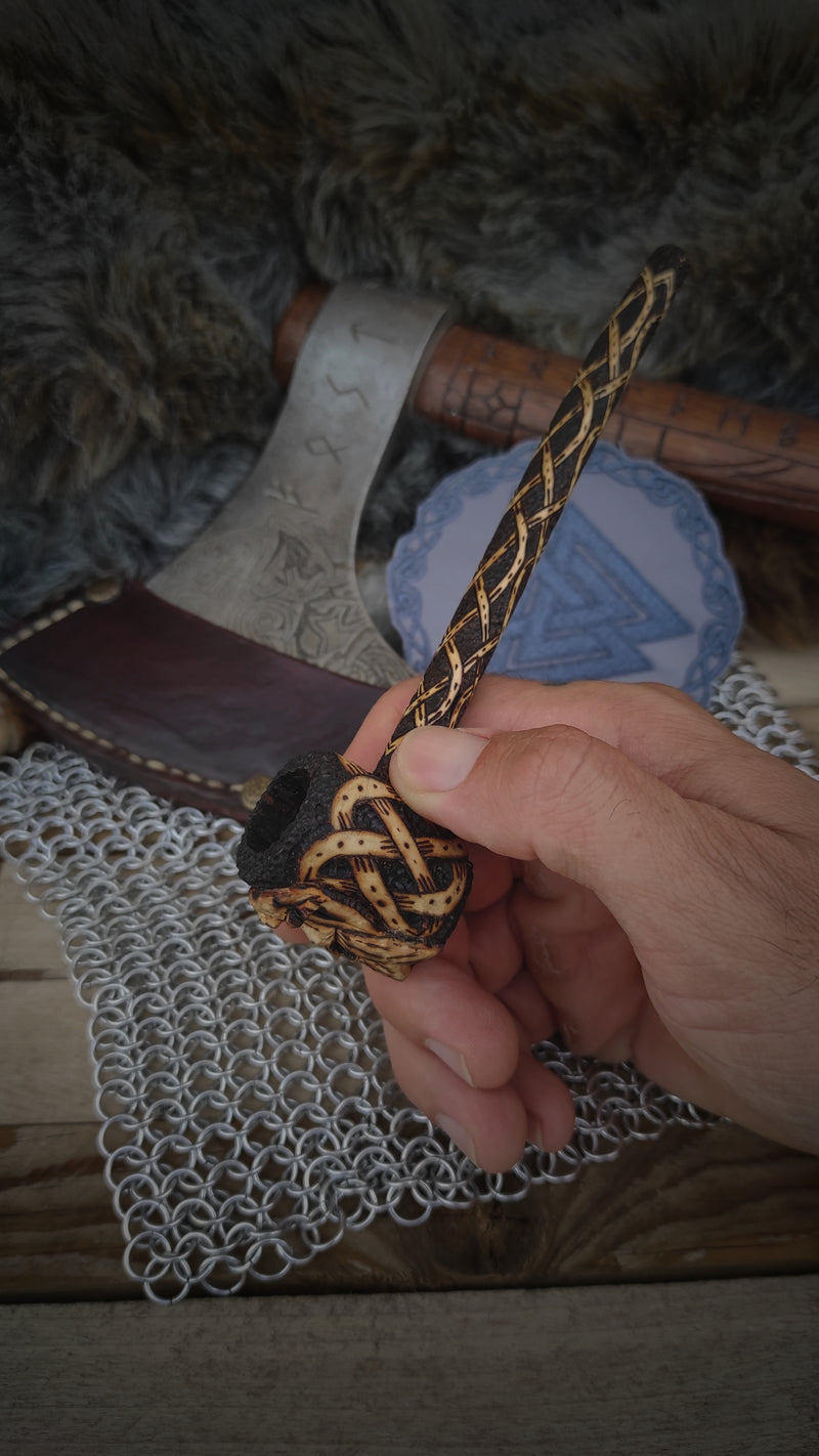 Mouth of Odin ritual pipe