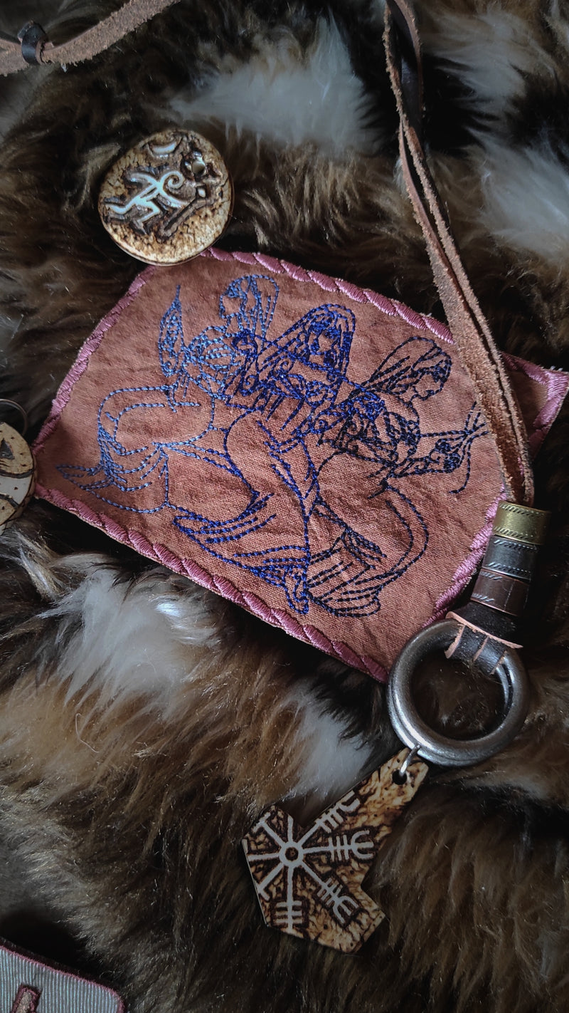 Hand Dyed Norns Nornir Patch