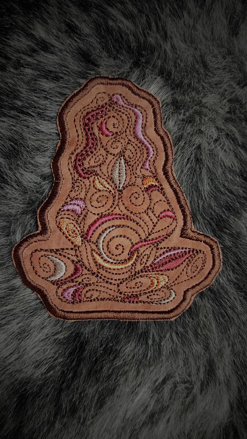 Hand Dyed Fertility Goddess Patch