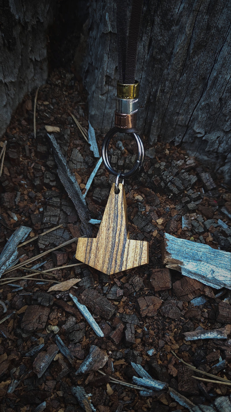 Mexican Pear Wood Mjolnir