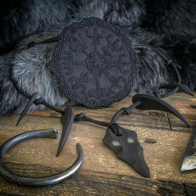Black Magic Vegvisir Patch